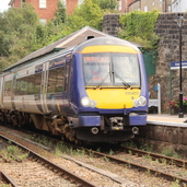Class 170 DMU at Knaresborough Station